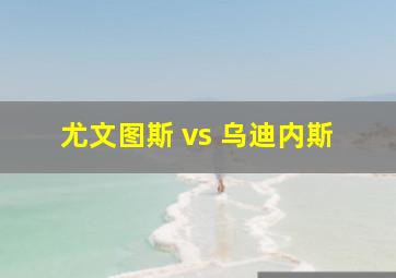 尤文图斯 vs 乌迪内斯